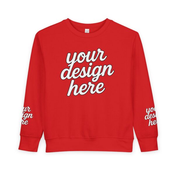 Personalized Toddler Sweatshirt with Custom Design, Cute Kids Clothing, Birthday Gift, Baby Shower Present, Everyday Wear