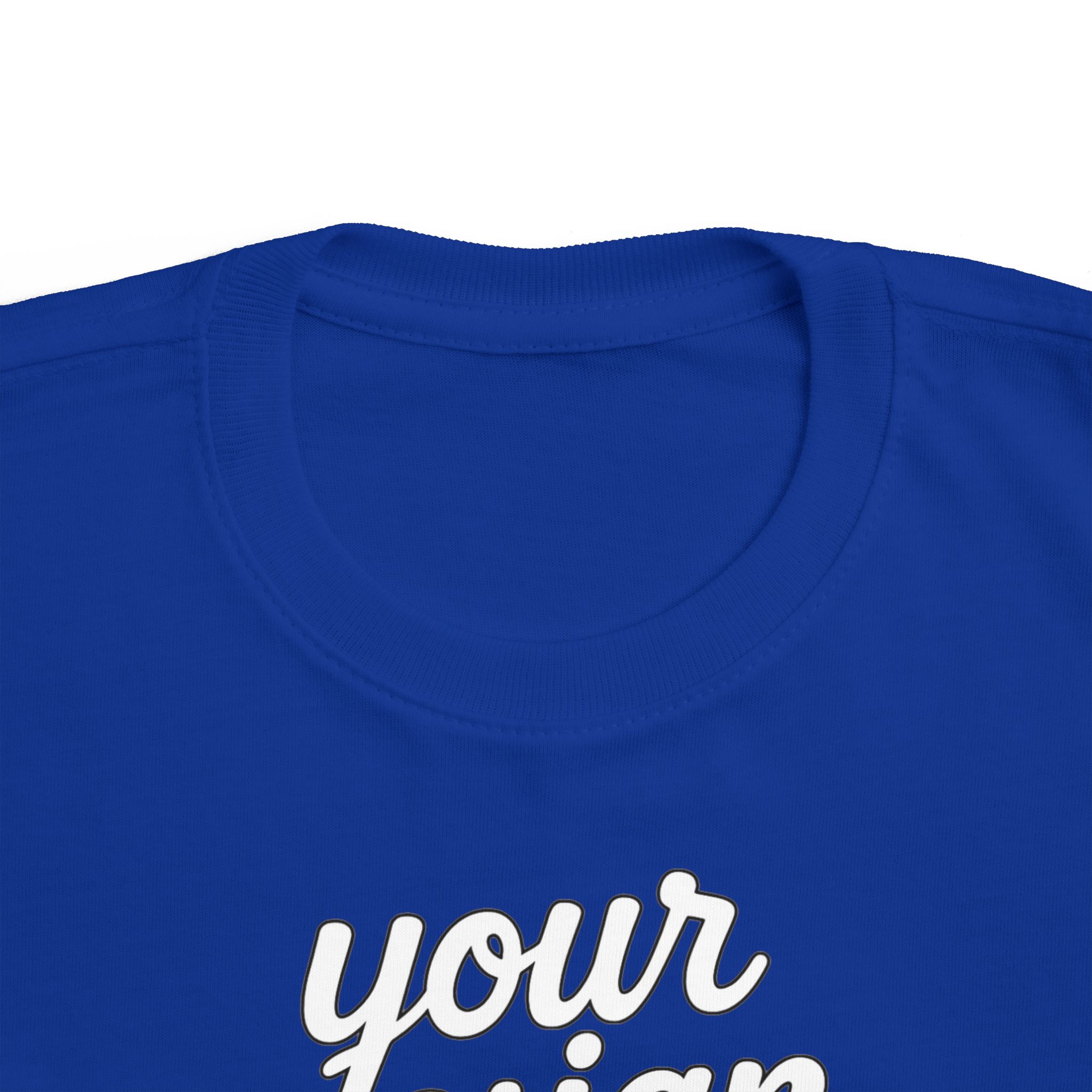 Toddler's Customizable Fine Jersey Tee - Cute Kids Shirt, Birthday Gift, Everyday Wear, Personalized Gift, Playdate Outfit