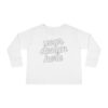9638122441272042214_2048.jpeg Customizable Toddler Long Sleeve Tee, Kids Fashion, Personalized Gift, Birthday Outfit, Playtime Wear, Baby Shower