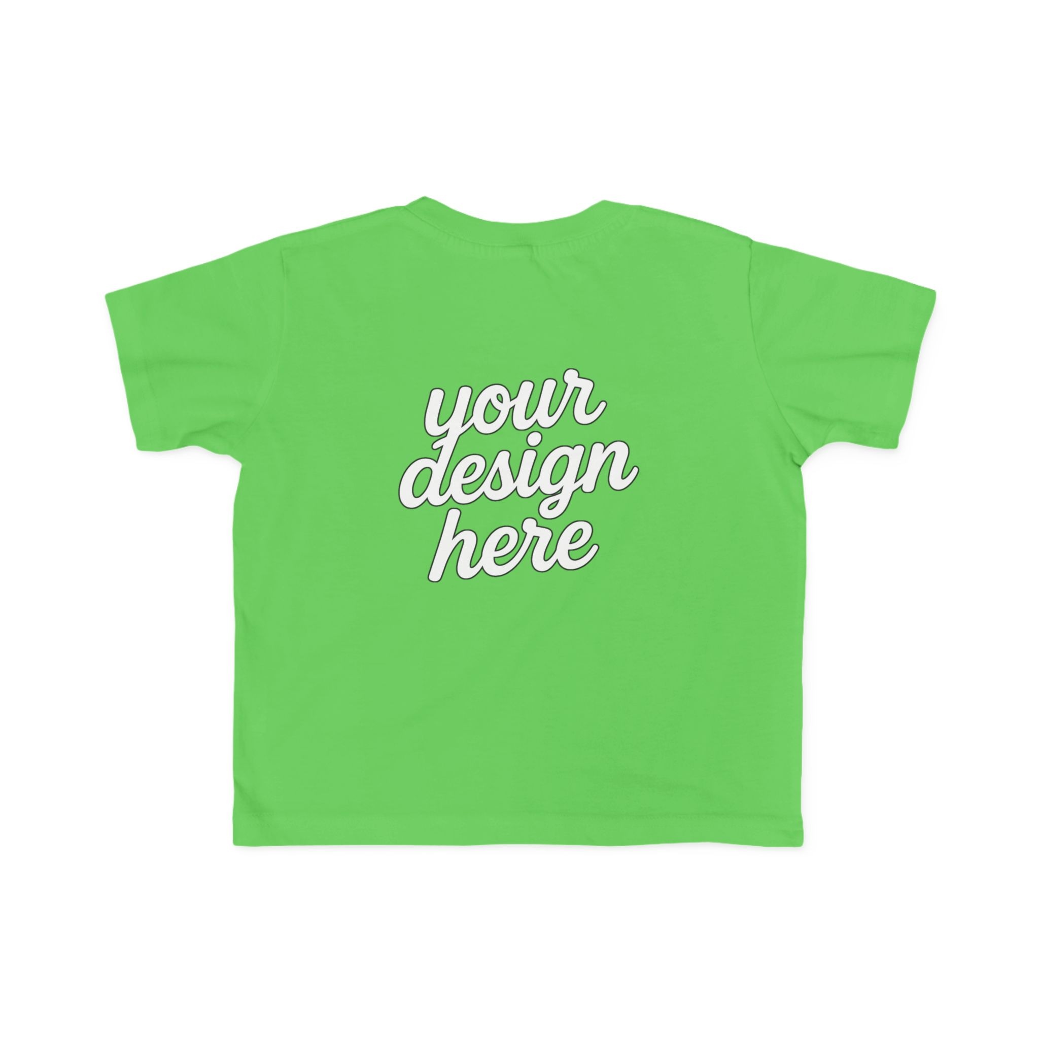 Toddler's Customizable Fine Jersey Tee - Cute Kids Shirt, Birthday Gift, Everyday Wear, Personalized Gift, Playdate Outfit