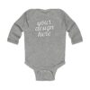 9867059102492184271_2048.jpeg Custom Infant Long Sleeve Bodysuit, Baby Shower Gift, Personalized Baby Outfit, Newborn Clothes, Cute Baby Fashion