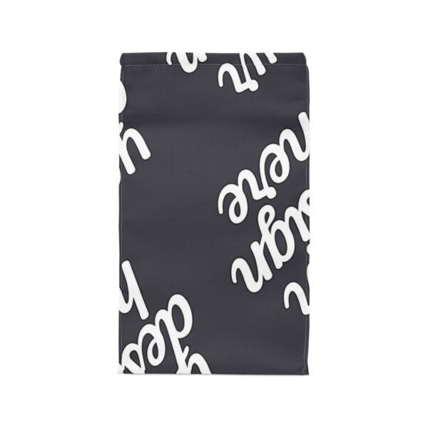 Personalized Polyester Lunch Bag - Custom Lunch Tote for Work, School, Picnic, Travel, Back to School, Birthday Gift