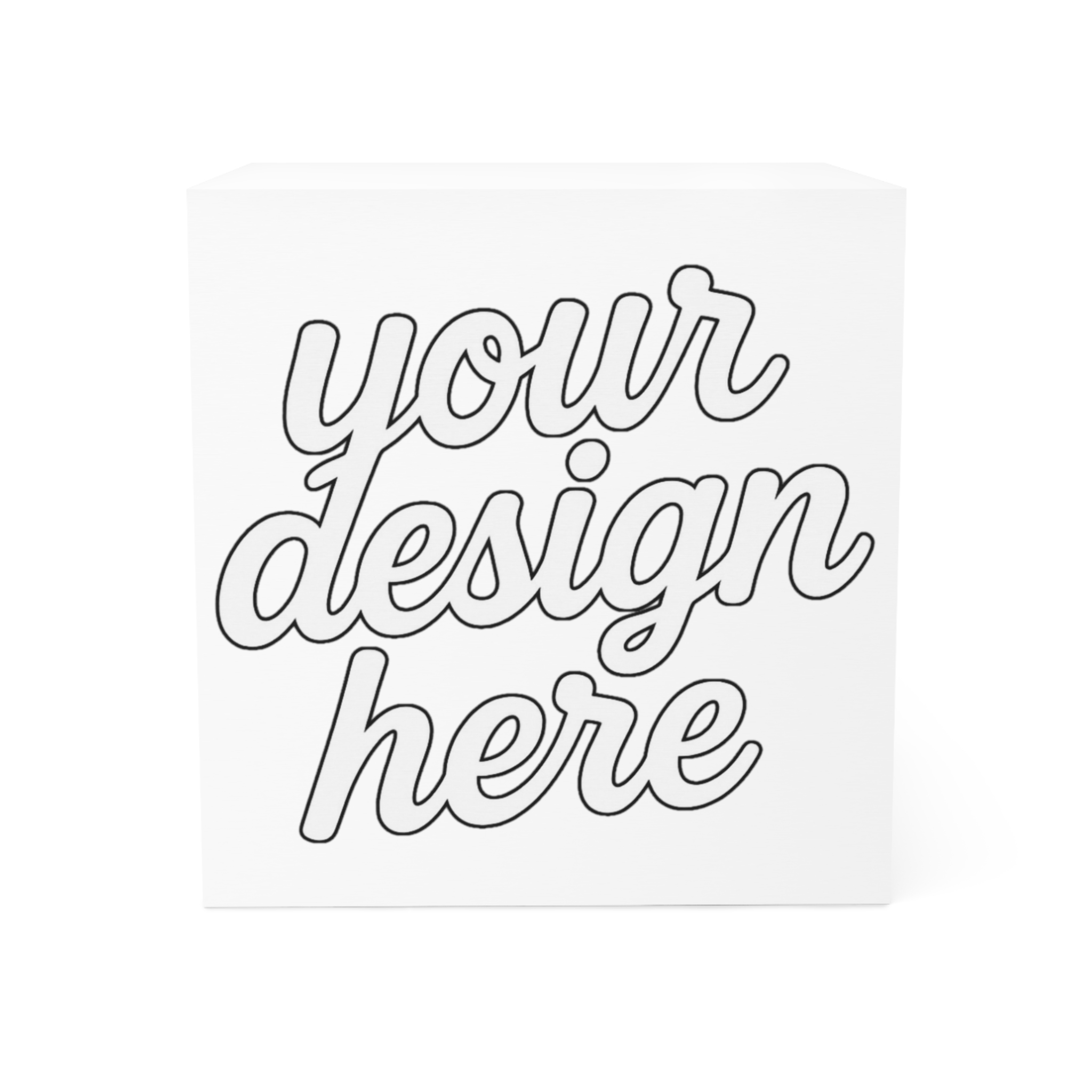 10590359365476689295_2048.webp Custom Note Cube - Personalized Desk Organizer with Your Design Here