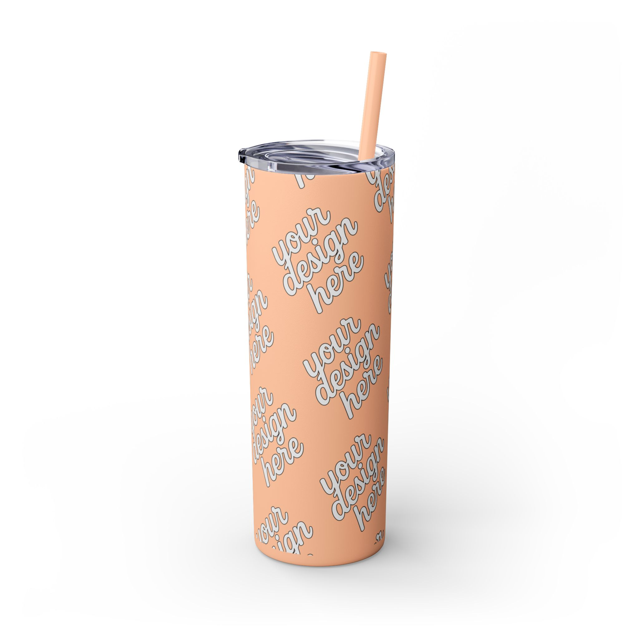 1117649385763125957_2048.webp Personalized Skinny Tumbler with Straw, Custom Drinkware for On-the-Go, Ideal for Gifts, Parties, and Everyday Use
