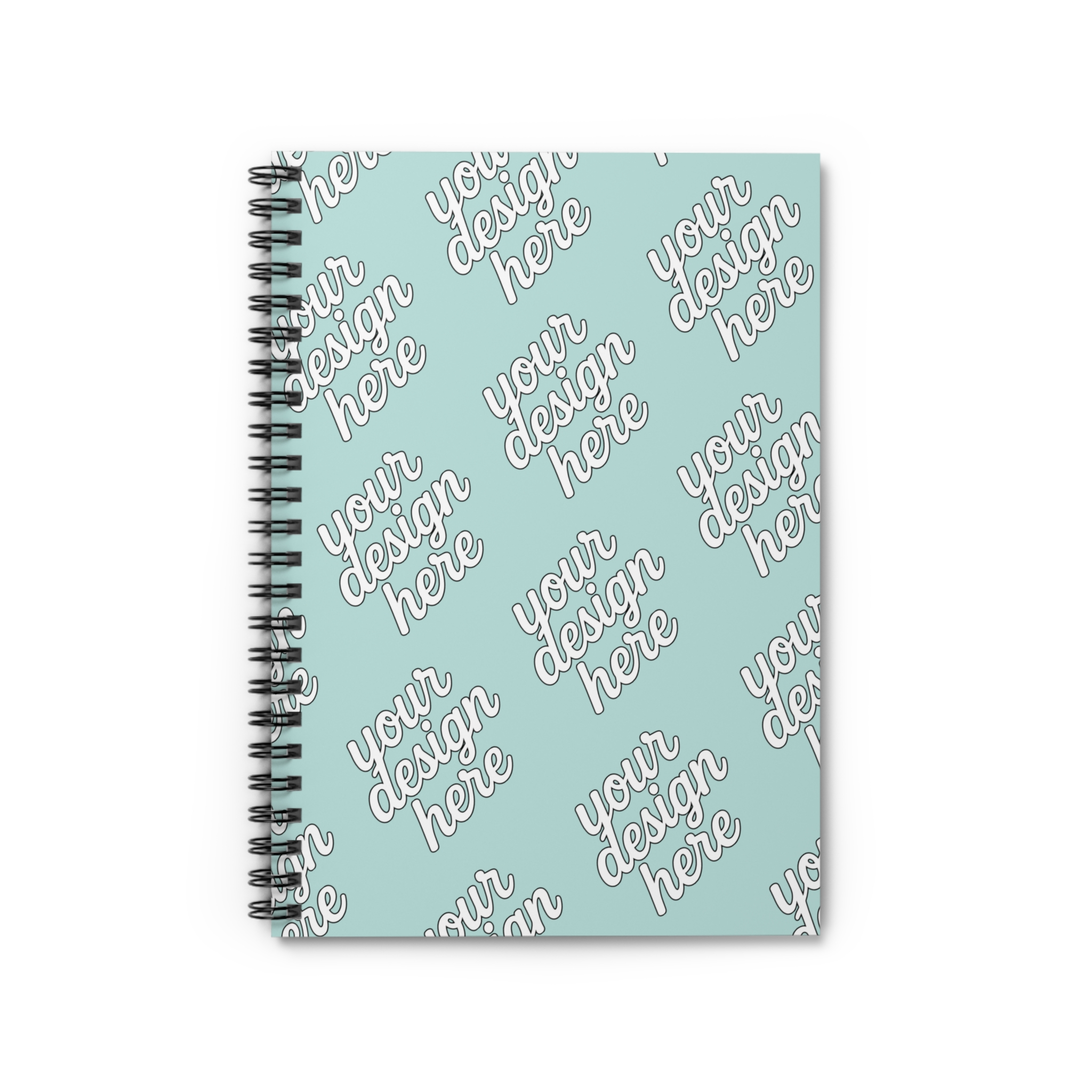 11326163696333998643_2048.webp Personalized Ruled Line Spiral Notebook - Custom Design