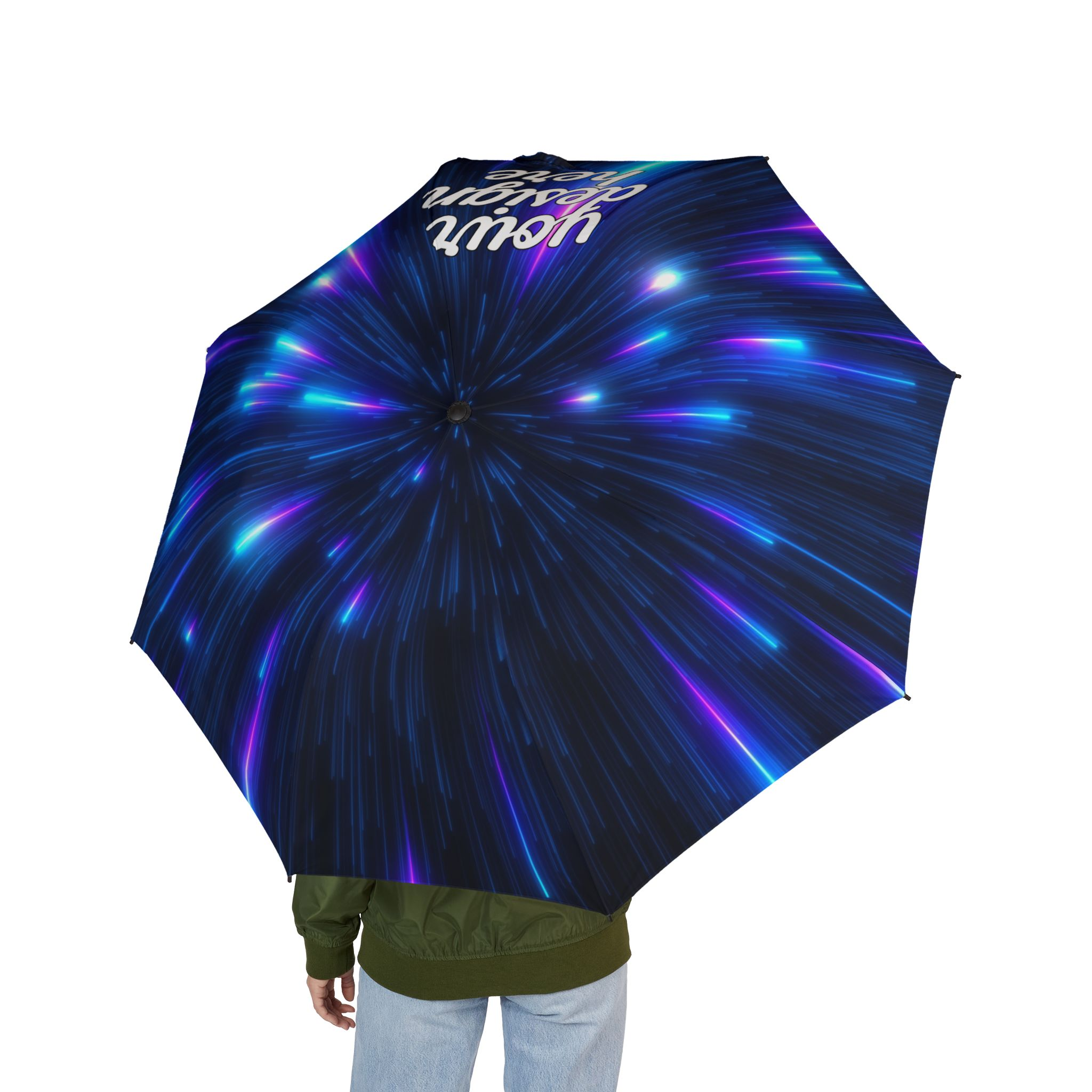 12048009065365622044_2048.webp Vibrant Light Show Umbrella, Colorful Foldable Umbrella, Stylish Rain Gear, Unique Gift for Her, Festival Accessory, Travel Umbrella