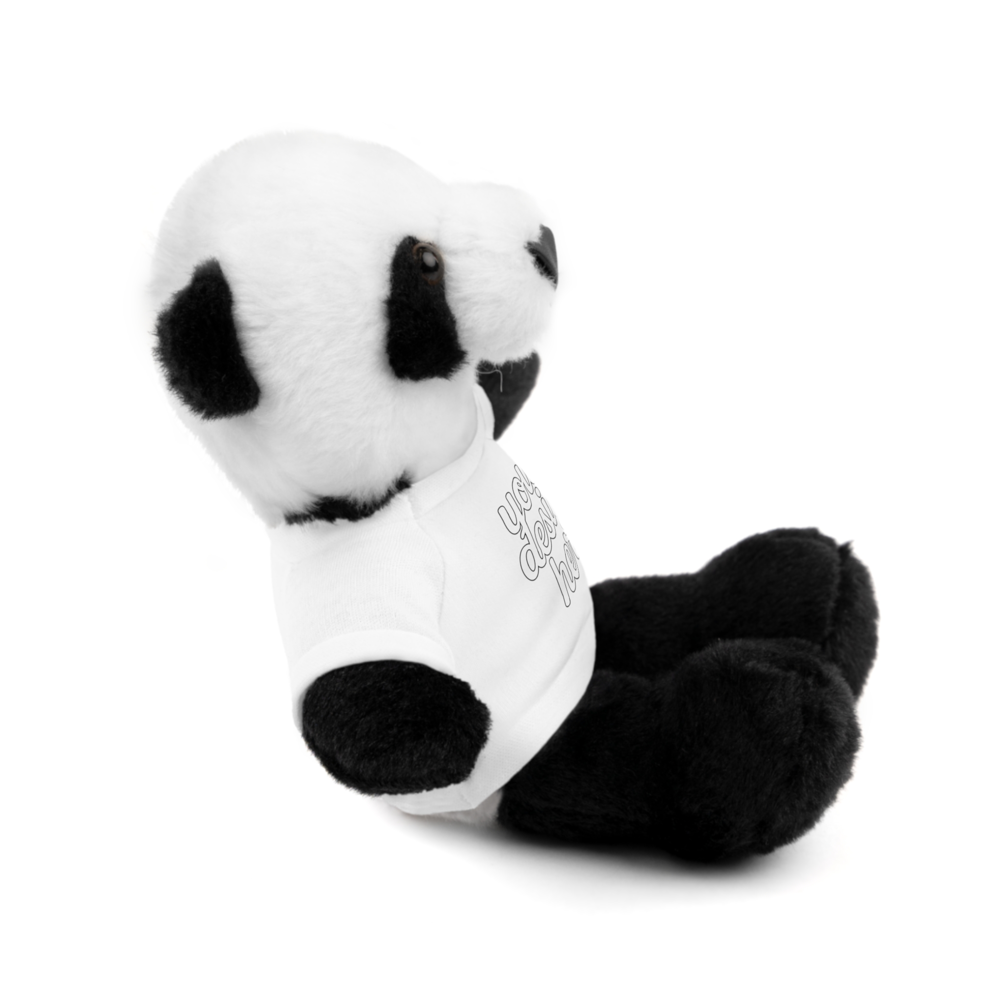 12638286734416571258_2048.webp Customizable Stuffed Animals - Personalized Teddy Bear with Tee, Gift for Kids, Birthday, Special Occasions, Cuddly Companion