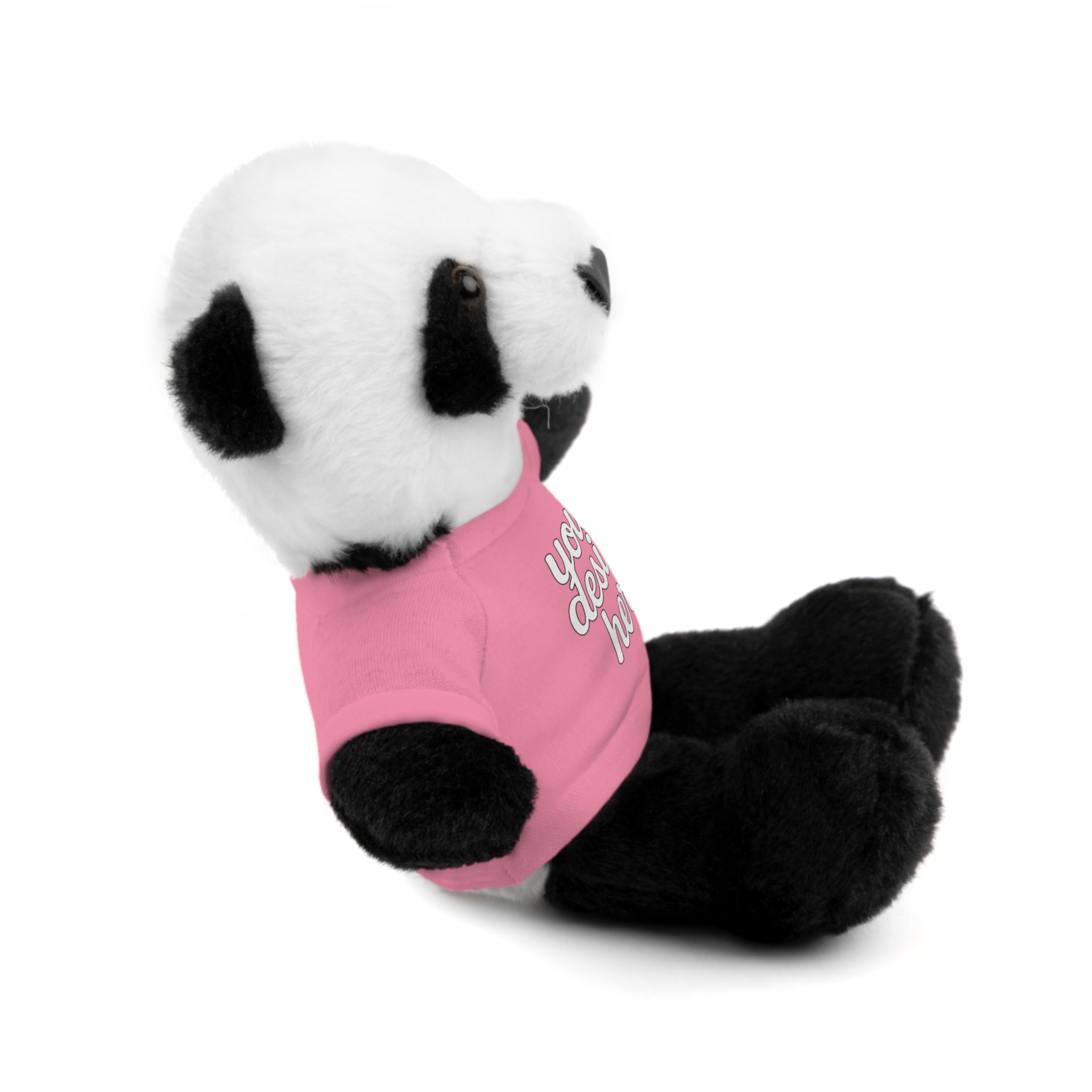12894488406207875810_2048.webp Customizable Stuffed Animals - Personalized Teddy Bear with Tee, Gift for Kids, Birthday, Special Occasions, Cuddly Companion
