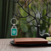 12928004111098790529_2048.webp Personalized Rectangle Keyring, Custom Photo Keychain, Gift for Mom, Keepsake Key Holder, Unique Souvenir, Engraved Photo Keychain