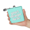 12965893927473658004_2048.webp Personalized Stainless Steel Flask, Custom Drinkware Gift, Unique Groomsmen Gifts, Adventure Accessory, Perfect for Parties