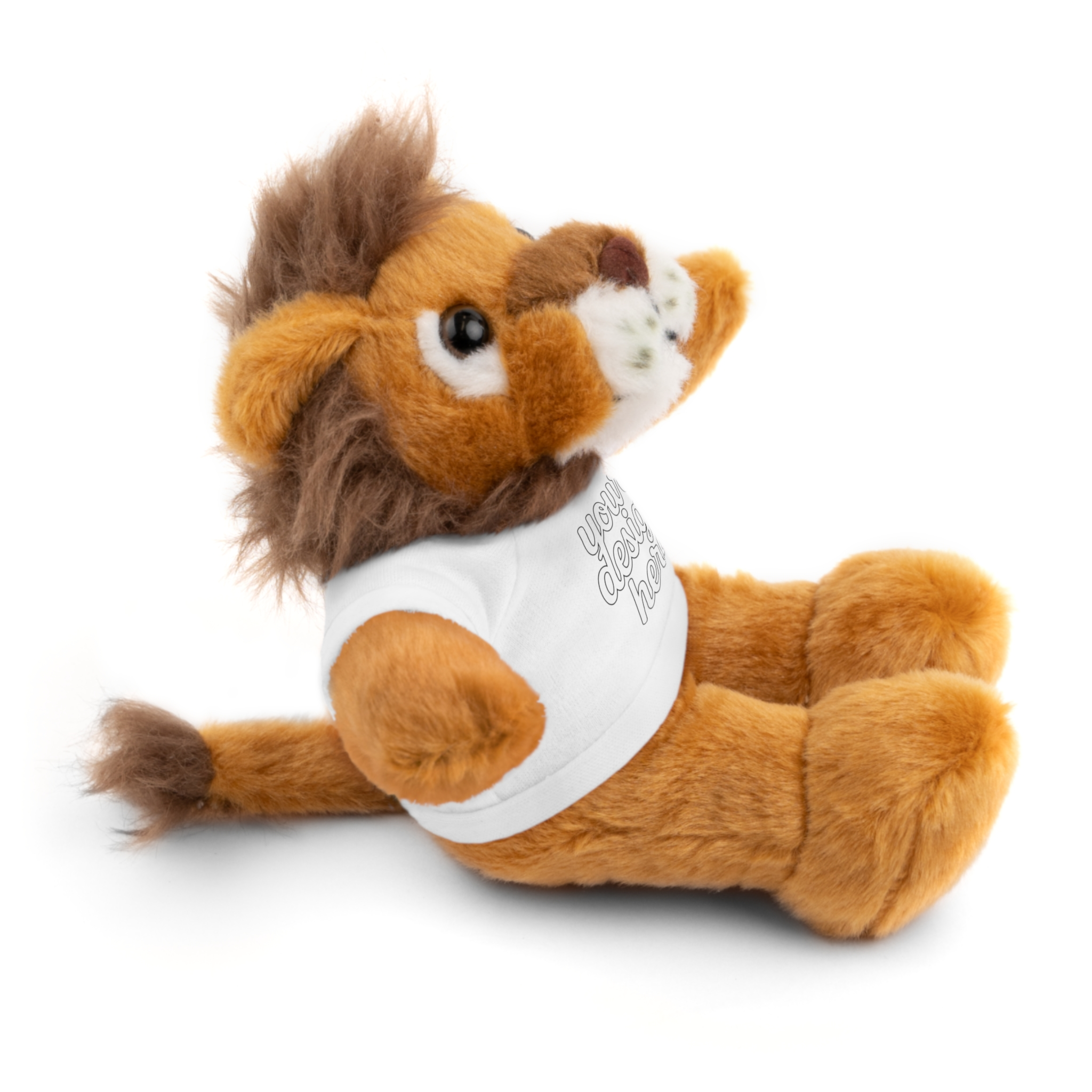 13071382441519707044_2048.webp Customizable Stuffed Animals - Personalized Teddy Bear with Tee, Gift for Kids, Birthday, Special Occasions, Cuddly Companion
