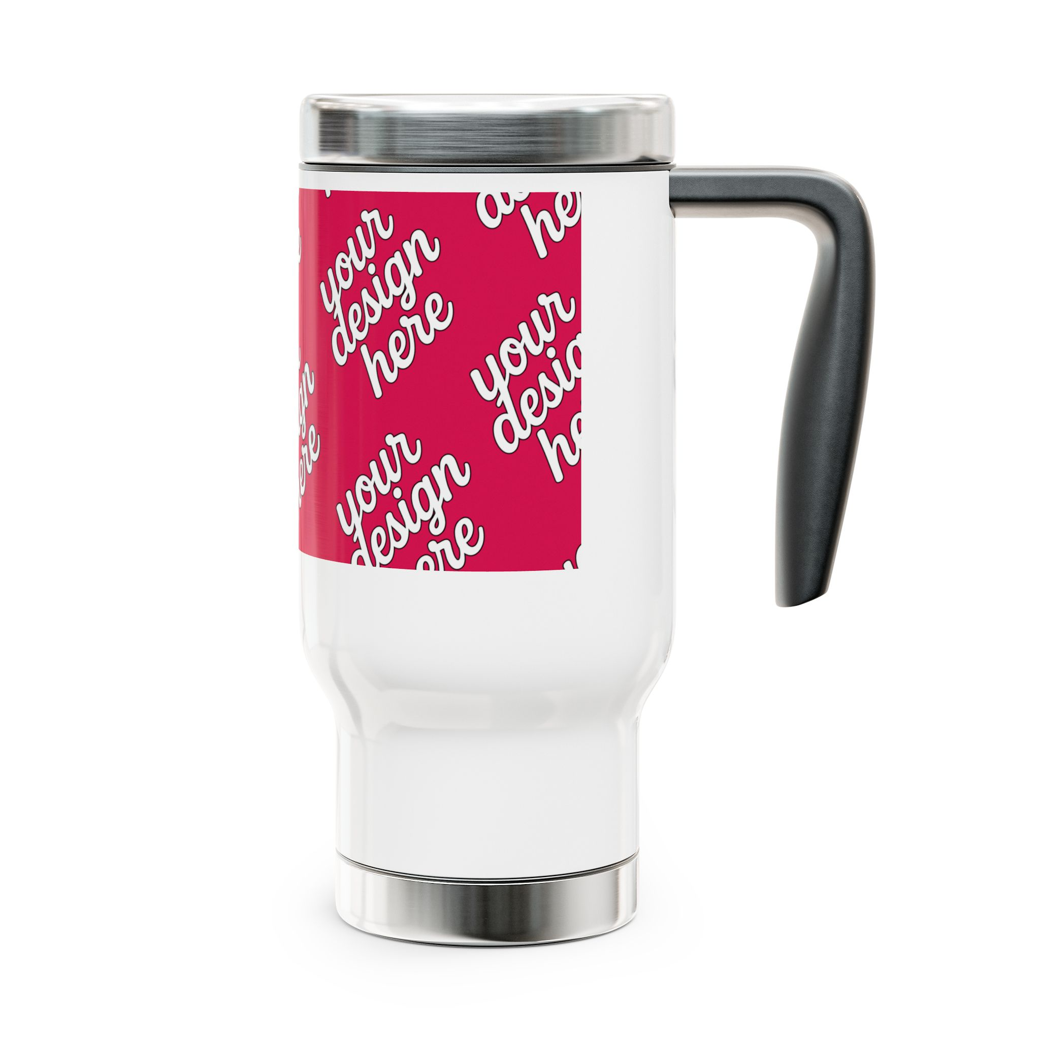 13078895435104722920_2048.webp Personalized Travel Mug, Custom Stainless Steel Cup, 14oz Insulated Tumbler, Coffee Lover Gift, On-the-Go Drinkware