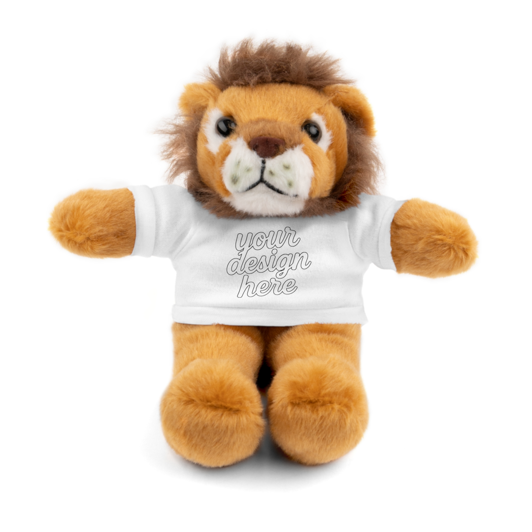 13432164451233483367_2048.webp Customizable Stuffed Animals - Personalized Teddy Bear with Tee, Gift for Kids, Birthday, Special Occasions, Cuddly Companion
