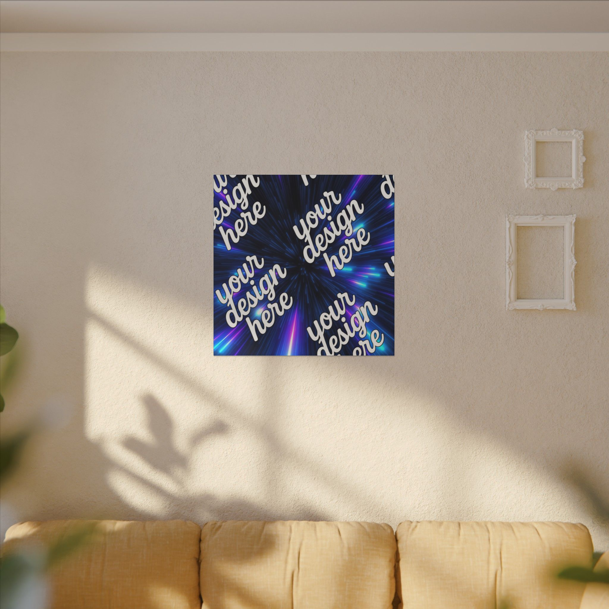 13749851307041482321_2048.webp Cosmic Abstract Canvas Print, Vibrant Wall Art for Home Decor, Gift for Astronomers, Starry Night Theme, Modern Artwork