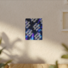 13855699815958751077_2048.webp Cosmic Abstract Canvas Print, Vibrant Wall Art for Home Decor, Gift for Astronomers, Starry Night Theme, Modern Artwork