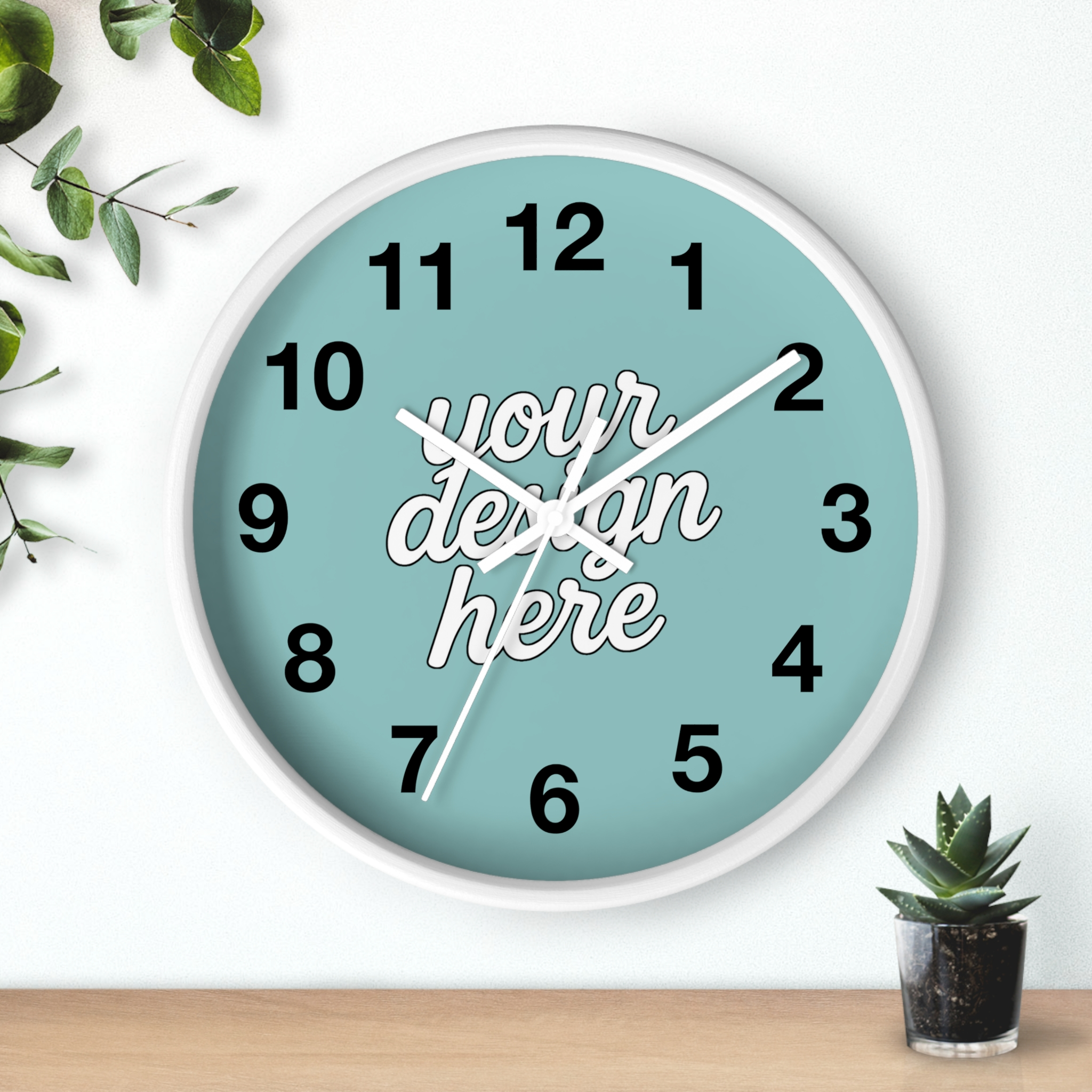 1404992444639967136_2048.webp Customizable Modern Wall Clock - Personal Touch for Any Space