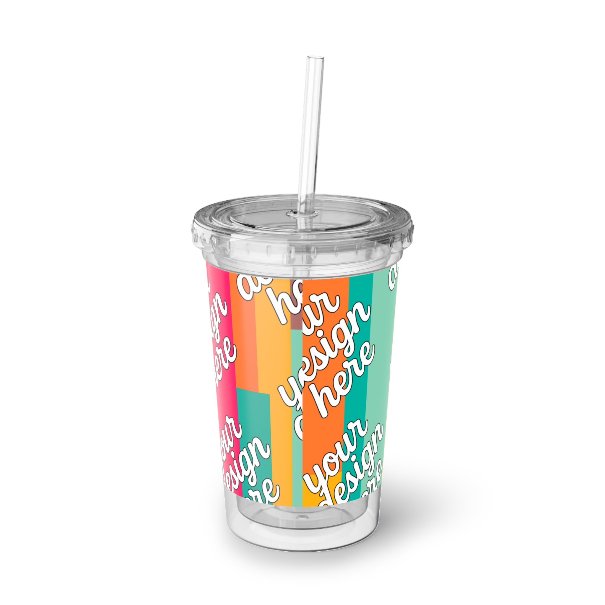 14073934360858283720_2048.webp Colorful Custom Acrylic Cup, Personalized Travel Mug, Summer Hydration Cup, Party Favor, Unique Gift, Eco-Friendly Drinkware