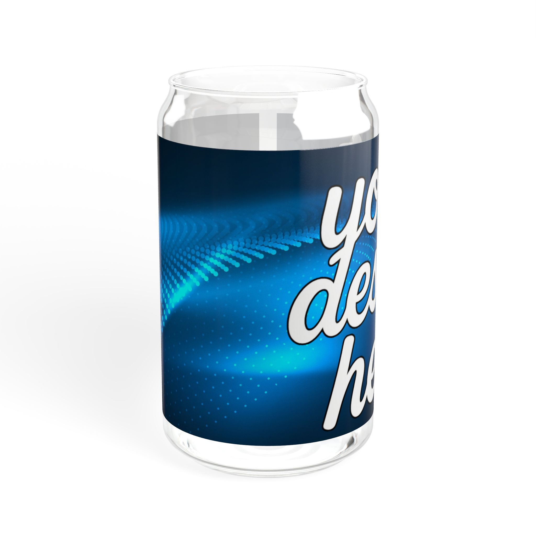 14189625481144915639_2048.webp Personalized 16oz Sipper Glass, Customizable Drinkware, Perfect Gift for Coffee Lovers, Stylish Hydration, Ideal for Home & Office