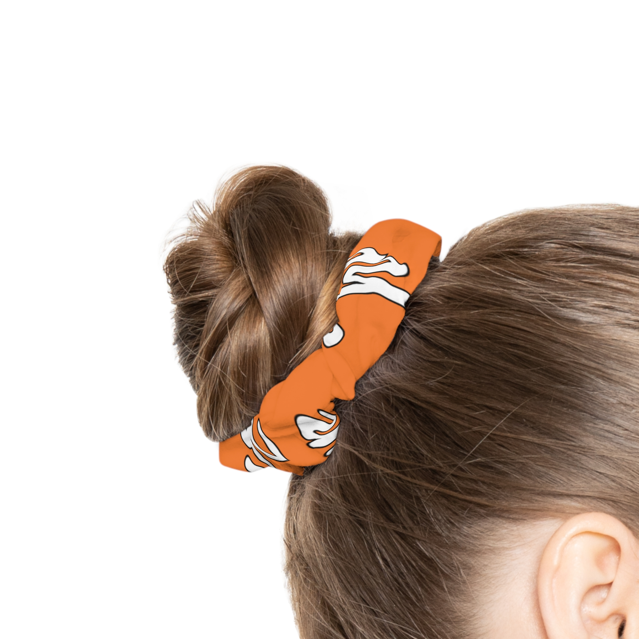 14414743298960629022_2048.webp Vibrant Orange Scrunchie, Hair Accessory for Everyday Style, Gift for Teens, Fun Hair Tie, Women's Fashion, Summer Essentials