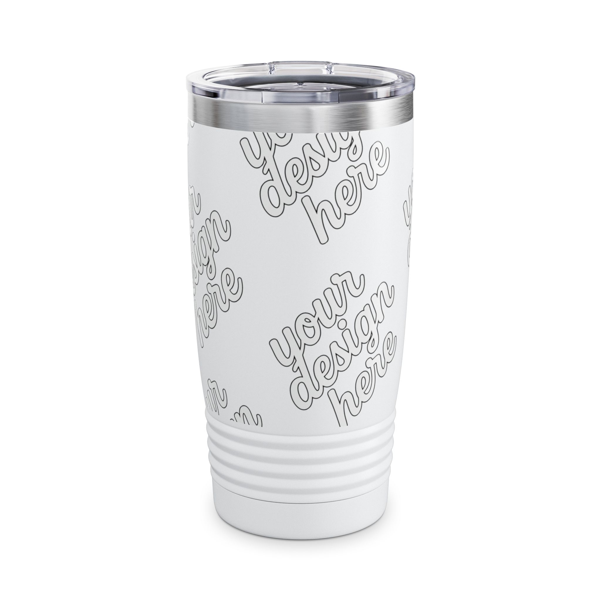 14830717616933879785_2048.webp Personalized Ringneck Tumbler, 20oz - Custom Travel Mug for Coffee Lovers, Ideal Gift for Birthdays, Holidays & Special Occasions