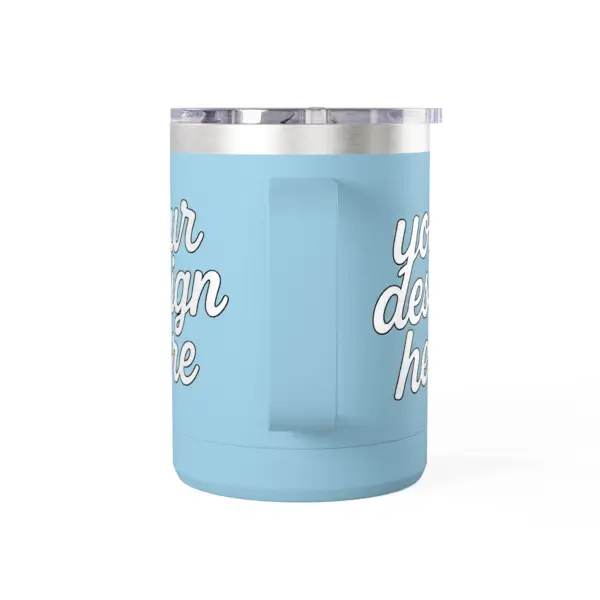 Personalized Coffee Mug Tumbler, Custom Travel Mug, Insulated Coffee Cup, Gift for Coffee Lovers, Custom Design Option