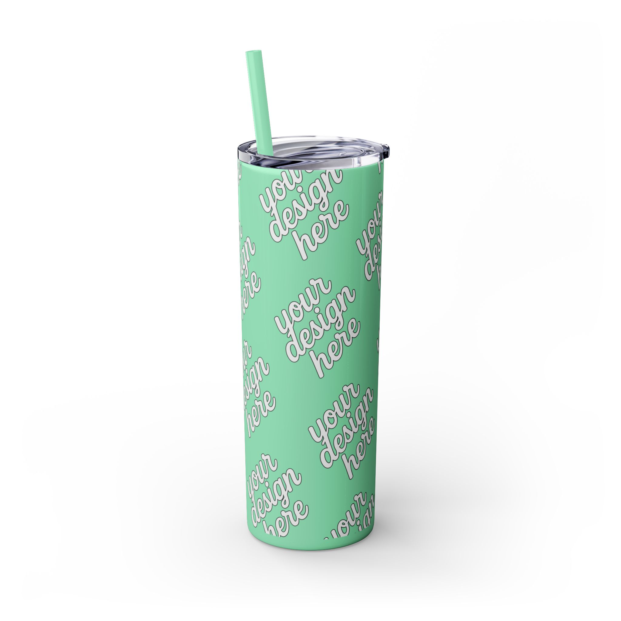 15320233884330412487_2048.webp Personalized Skinny Tumbler with Straw, Custom Drinkware for On-the-Go, Ideal for Gifts, Parties, and Everyday Use
