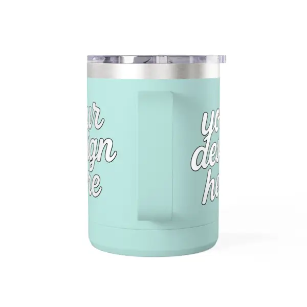 Personalized Coffee Mug Tumbler, Custom Travel Mug, Insulated Coffee Cup, Gift for Coffee Lovers, Custom Design Option