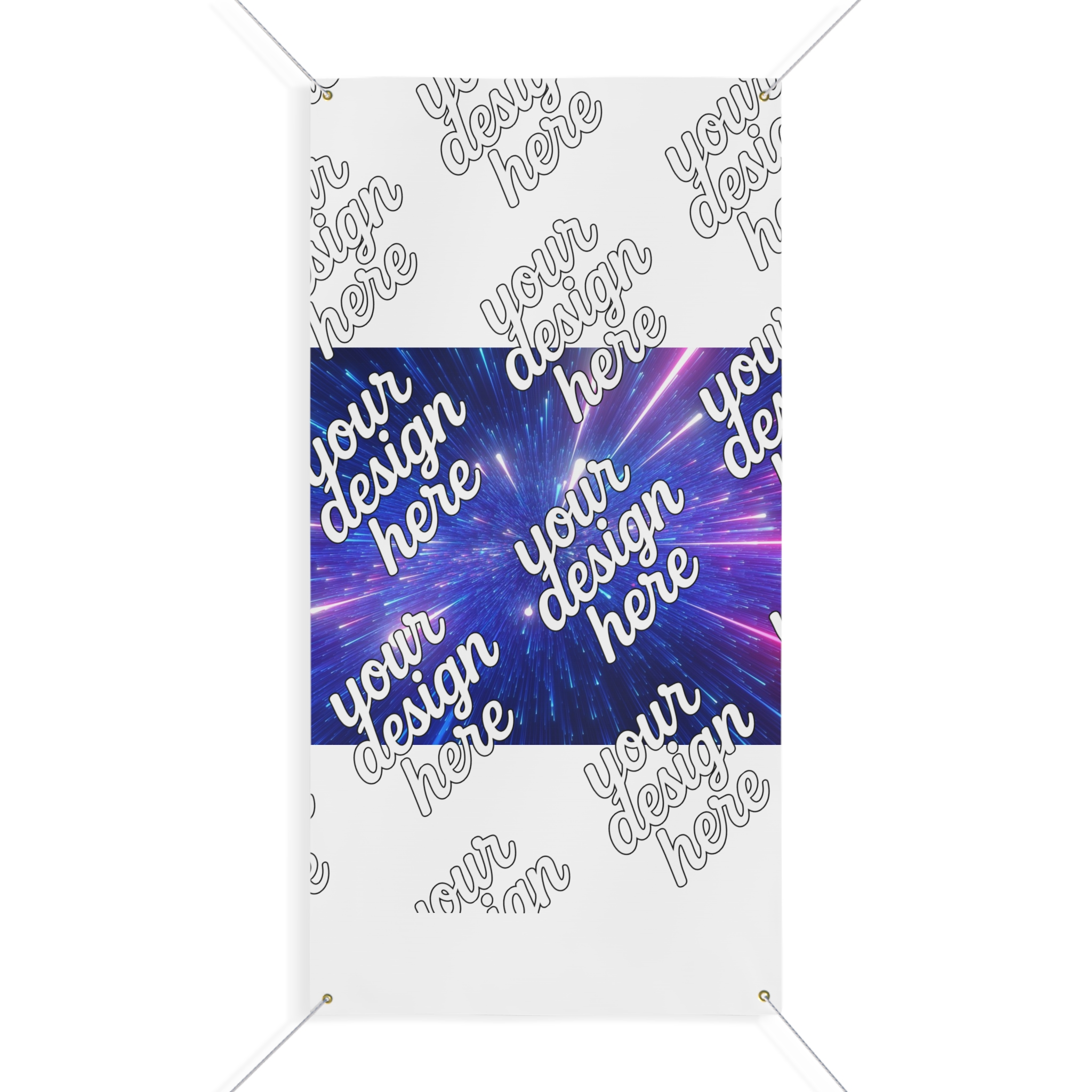 15852818483407498272_2048.webp Cosmic Matte Banner – Colorful Light Burst Design for Events and Parties