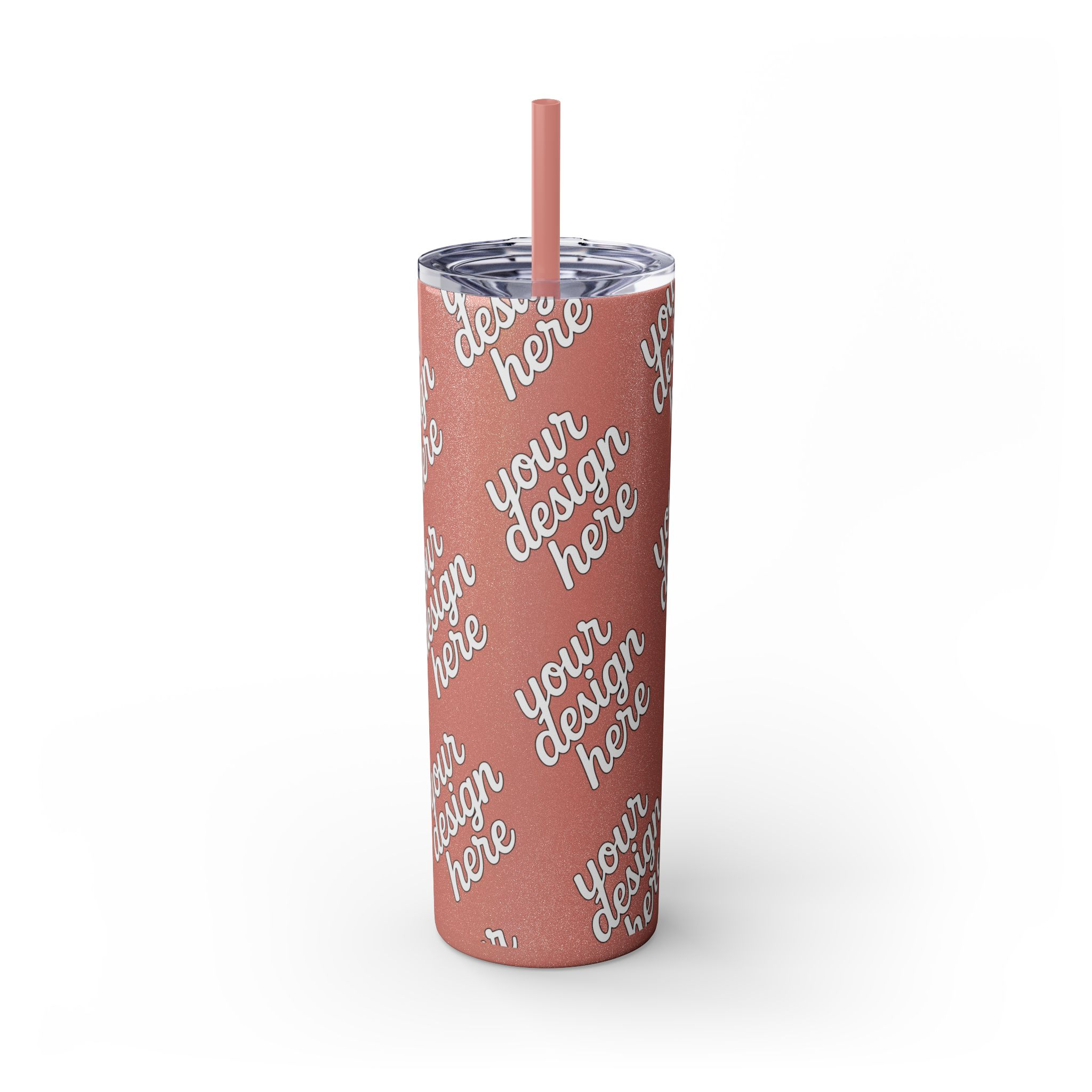 15986349538633467031_2048.webp Personalized Skinny Tumbler with Straw, Custom Drinkware for On-the-Go, Ideal for Gifts, Parties, and Everyday Use