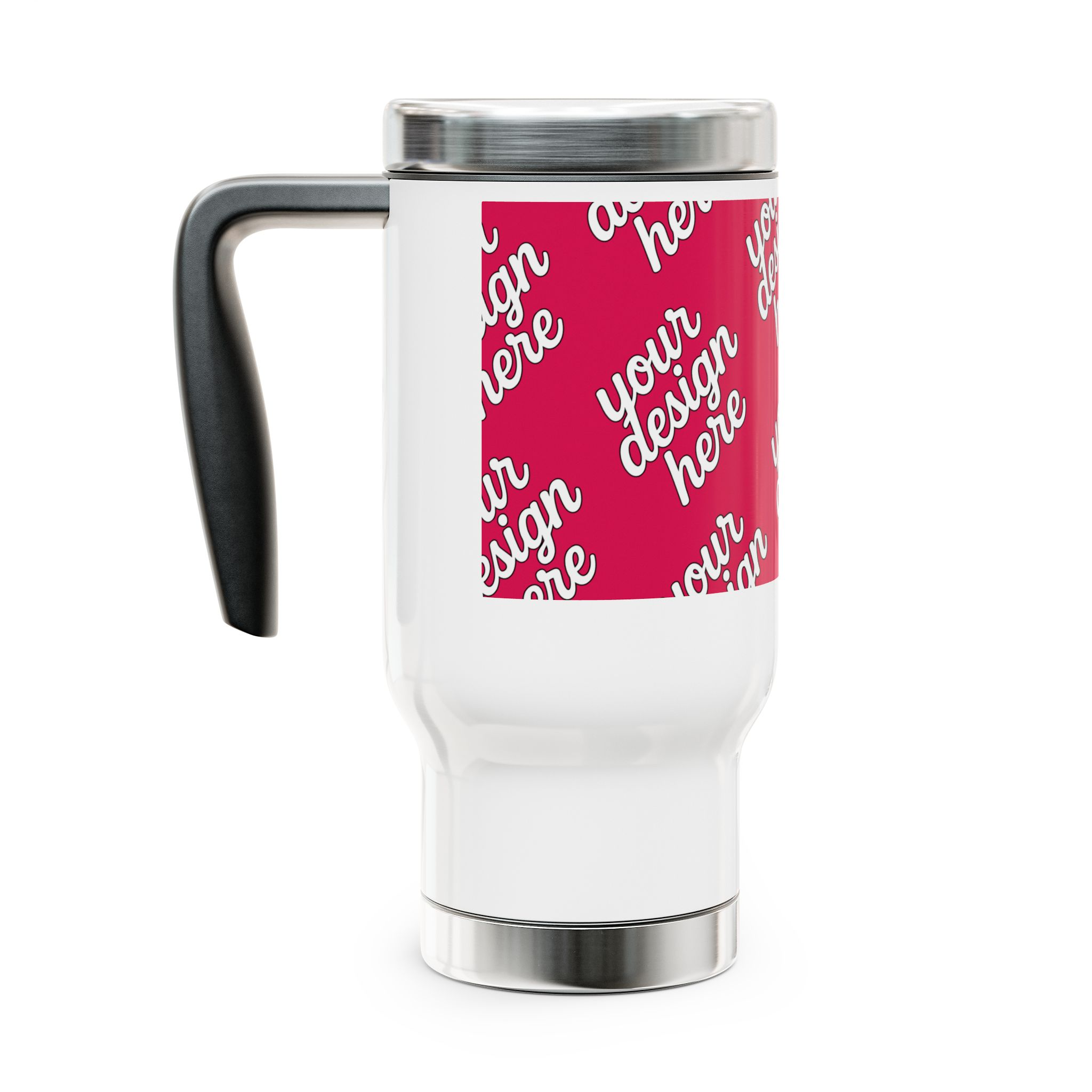 15988842945905651379_2048.webp Personalized Travel Mug, Custom Stainless Steel Cup, 14oz Insulated Tumbler, Coffee Lover Gift, On-the-Go Drinkware