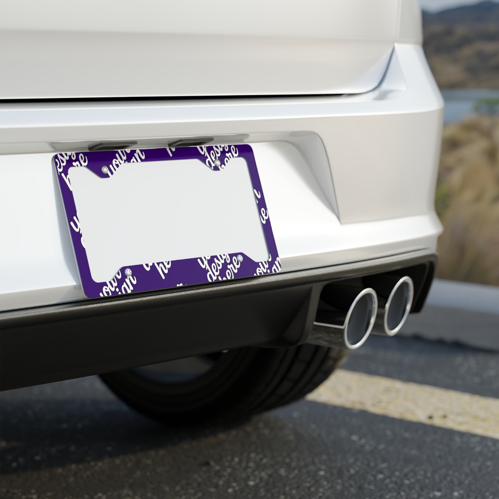 Personalized Metal License Plate Frame, Custom Car Accessories, Unique Gift for Car Lovers, Road Trip Essentials, Vehicle Decor, [...]