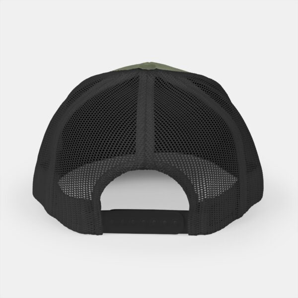 Trucker Cap with Mesh Back and Adjustable Snap Closure