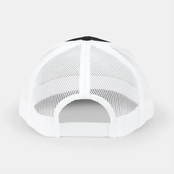 Trucker Cap with Mesh Back and Adjustable Snap Closure