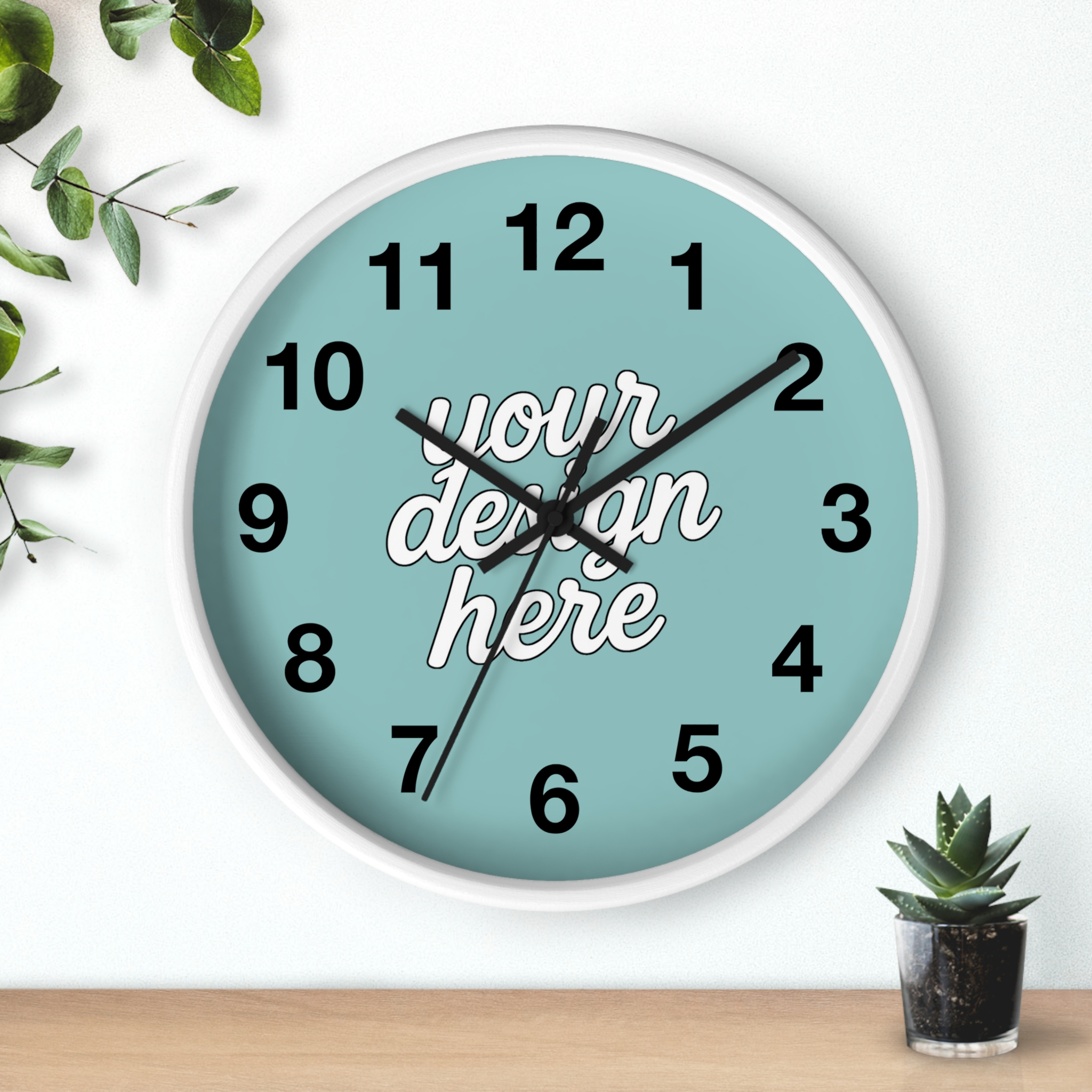 17362874241757341706_2048.webp Customizable Modern Wall Clock - Personal Touch for Any Space