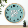 17406325282836218717_2048.webp Customizable Modern Wall Clock - Personal Touch for Any Space