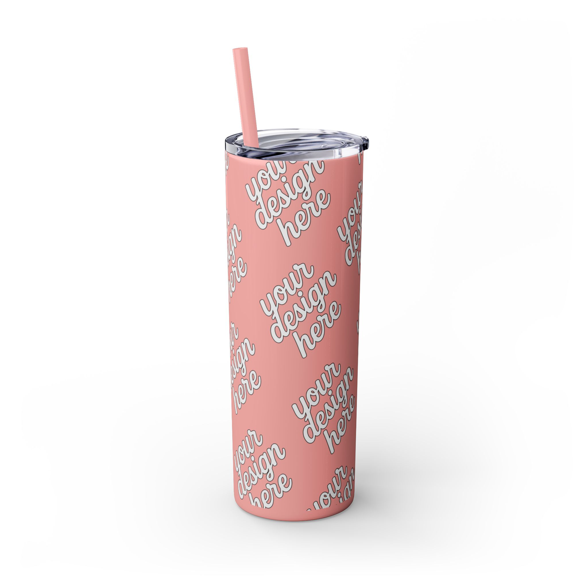 17748016282950530791_2048.webp Personalized Skinny Tumbler with Straw, Custom Drinkware for On-the-Go, Ideal for Gifts, Parties, and Everyday Use