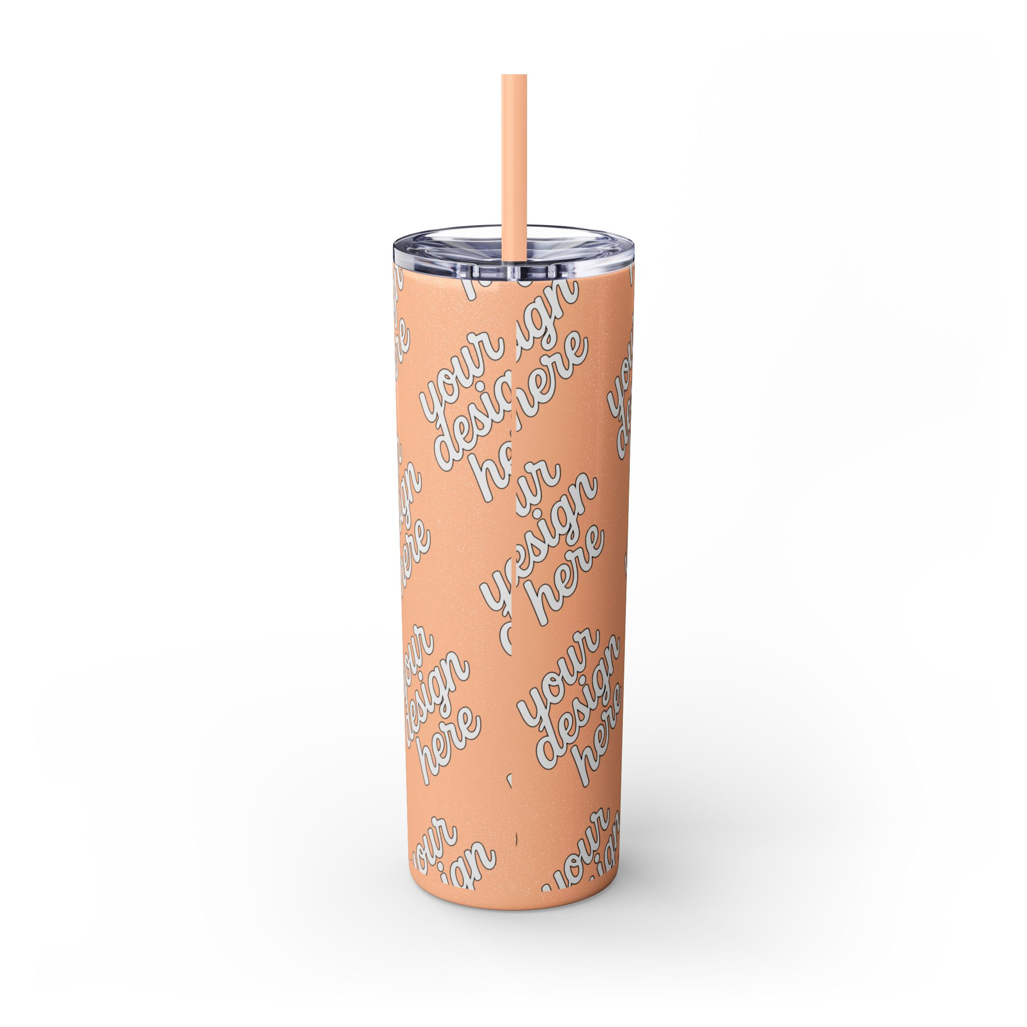 17965527907872832636_2048.webp Personalized Skinny Tumbler with Straw, Custom Drinkware for On-the-Go, Ideal for Gifts, Parties, and Everyday Use