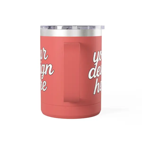 Personalized Coffee Mug Tumbler, Custom Travel Mug, Insulated Coffee Cup, Gift for Coffee Lovers, Custom Design Option