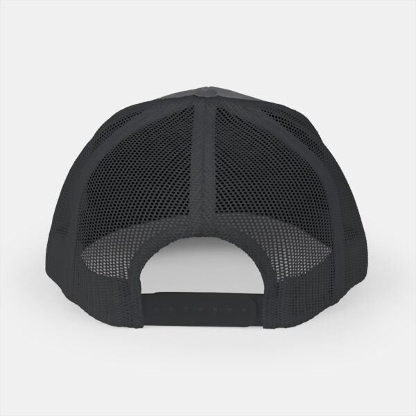 Trucker Cap with Mesh Back and Adjustable Snap Closure