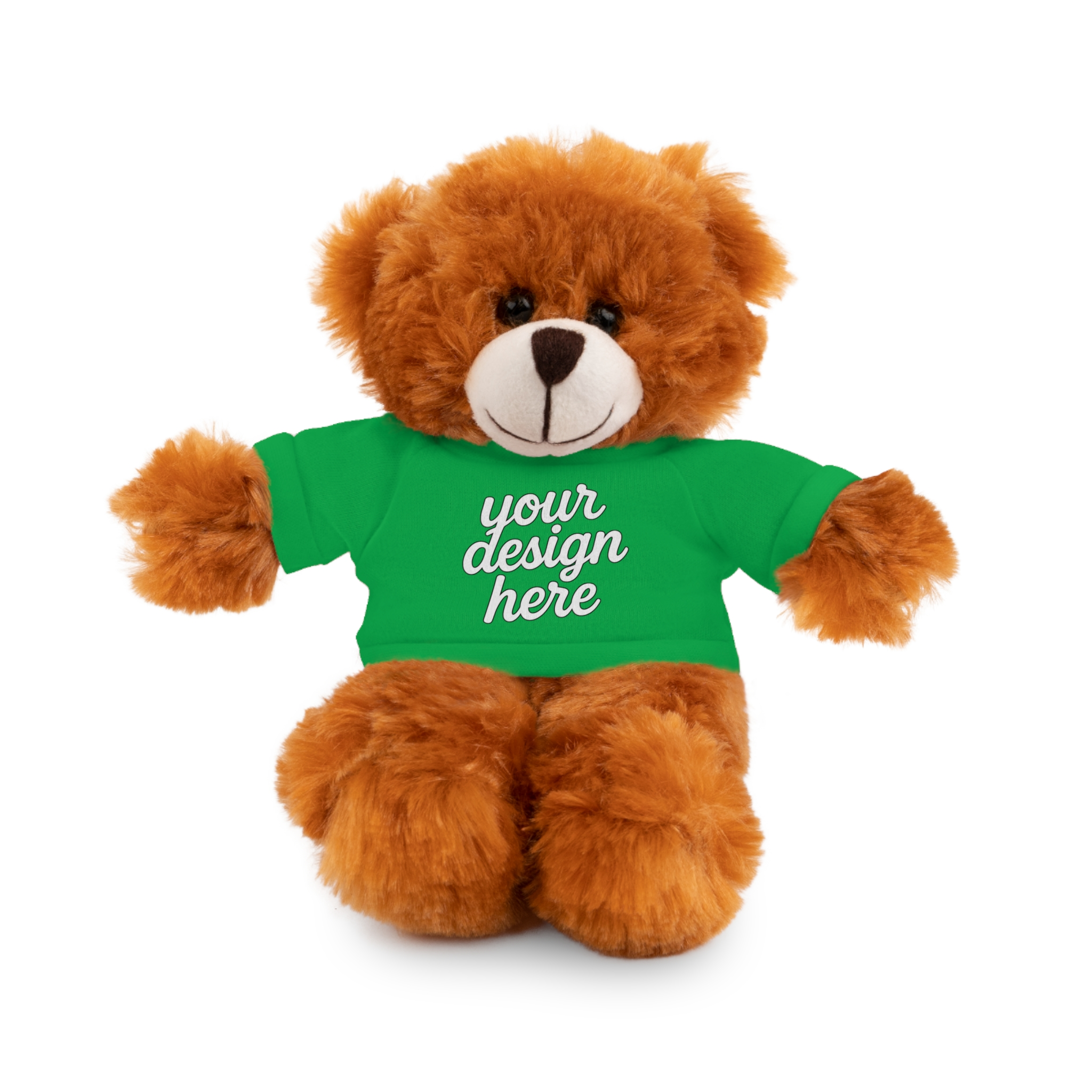 18308891755873605774_2048.webp Customizable Stuffed Animals - Personalized Teddy Bear with Tee, Gift for Kids, Birthday, Special Occasions, Cuddly Companion