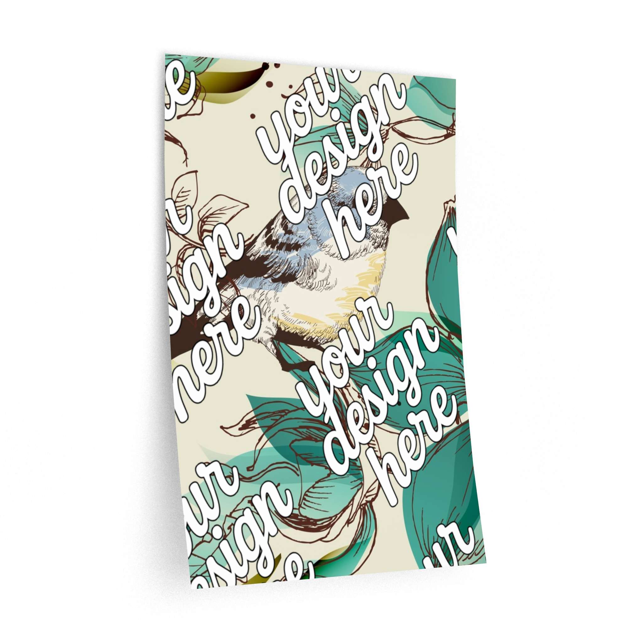 18369008200169520333_2048.jpeg Customizable Nature Wall Decals - Birds & Floral Design, Home Decor, Wall Art, Bedroom Makeover, Gift Idea