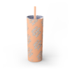2071164410273830384_2048.webp Personalized Skinny Tumbler with Straw, Custom Drinkware for On-the-Go, Ideal for Gifts, Parties, and Everyday Use