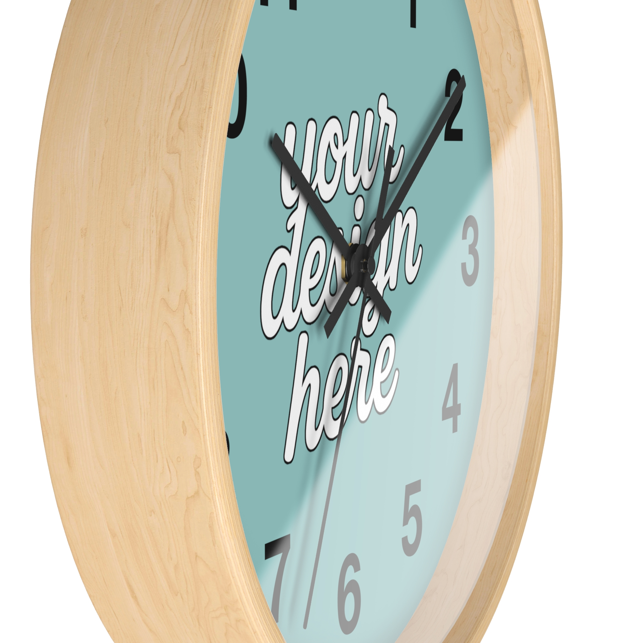 253460696371944378_2048.webp Customizable Modern Wall Clock - Personal Touch for Any Space