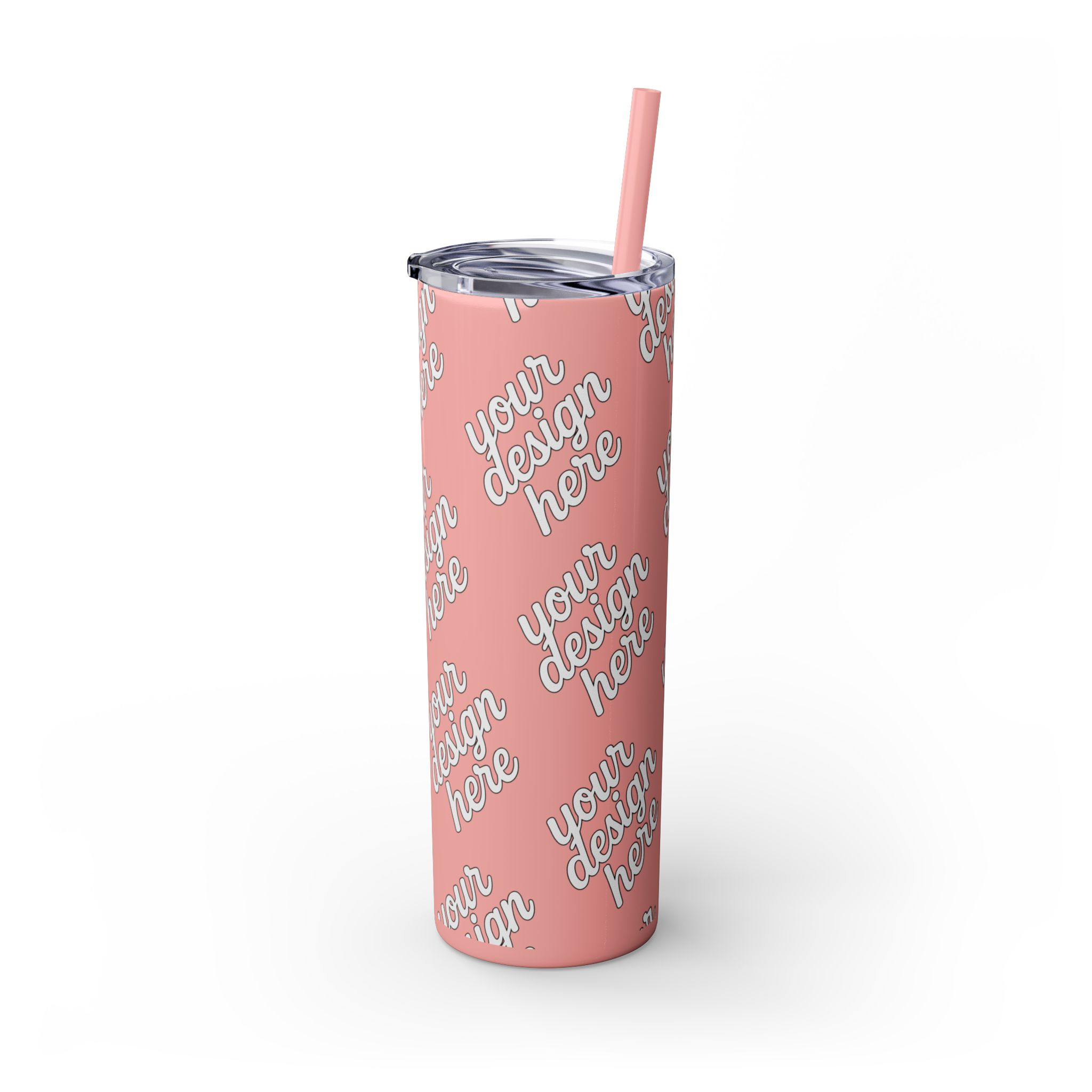 2590597215495482741_2048.webp Personalized Skinny Tumbler with Straw, Custom Drinkware for On-the-Go, Ideal for Gifts, Parties, and Everyday Use