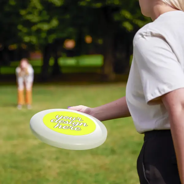 Bright Custom Frisbee for Outdoor Fun, Personalized Flying Disc, Summer Games, Party Favors, Gifts for Kids and Adults