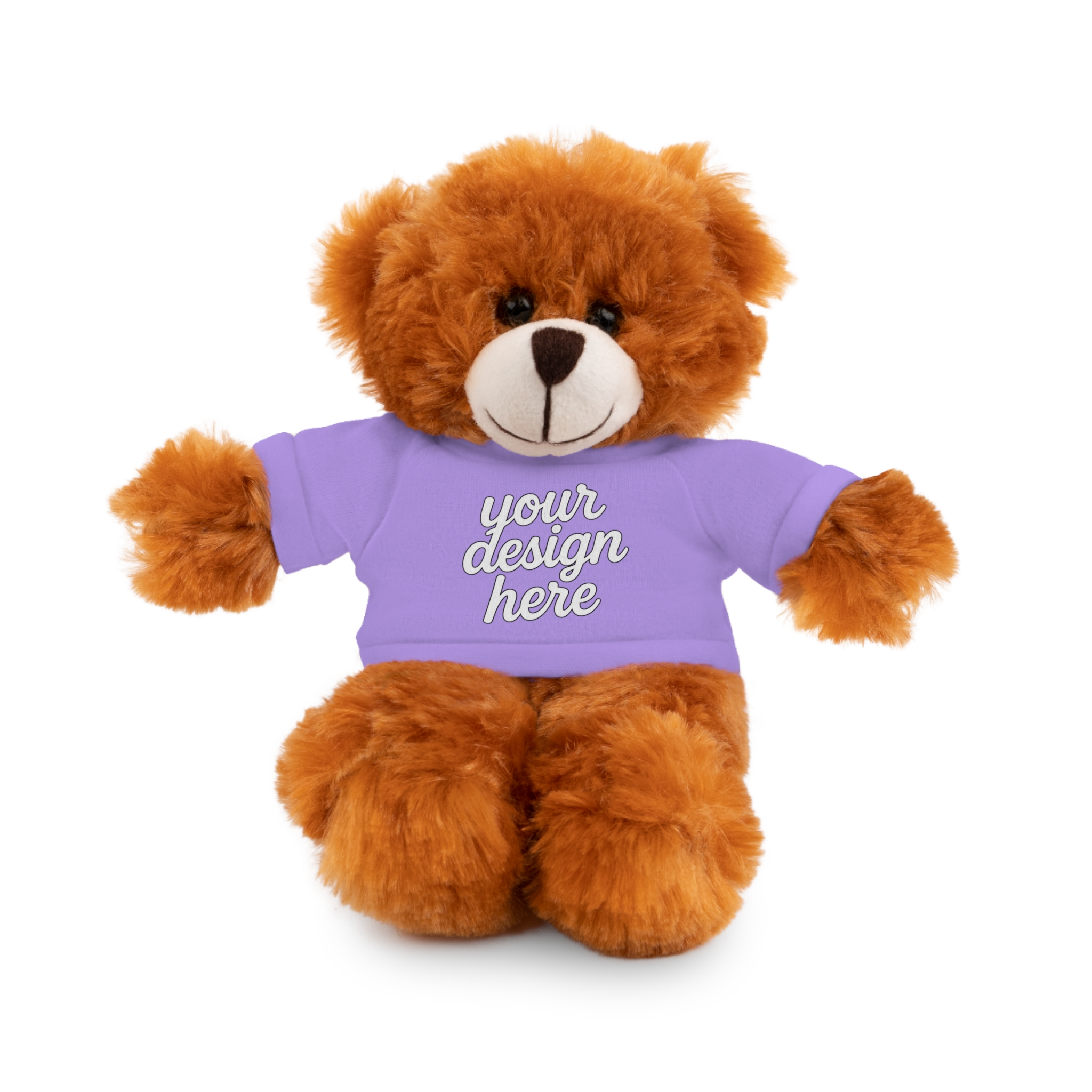 2795595430885222433_2048.webp Customizable Stuffed Animals - Personalized Teddy Bear with Tee, Gift for Kids, Birthday, Special Occasions, Cuddly Companion