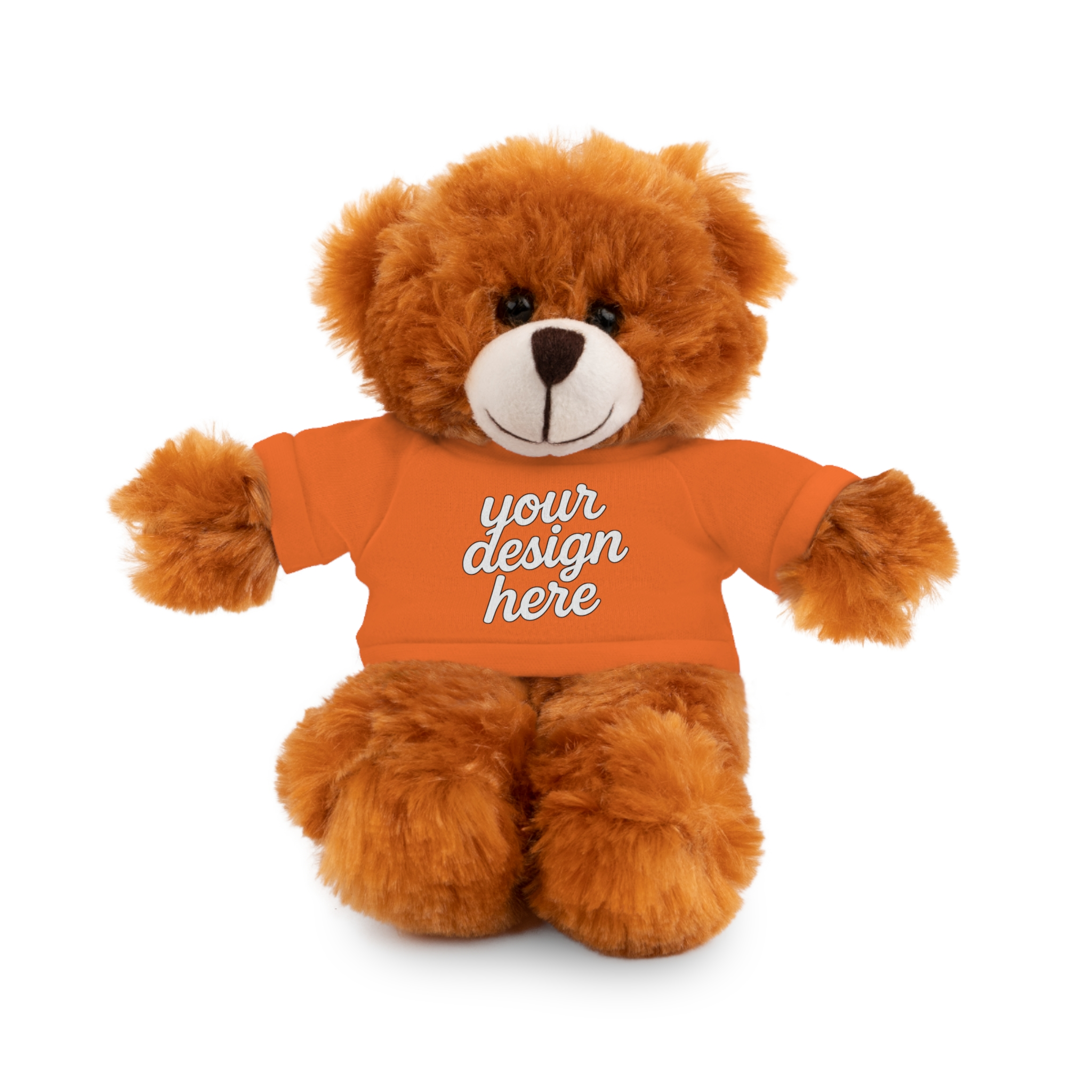 2856669468799195136_2048.webp Customizable Stuffed Animals - Personalized Teddy Bear with Tee, Gift for Kids, Birthday, Special Occasions, Cuddly Companion