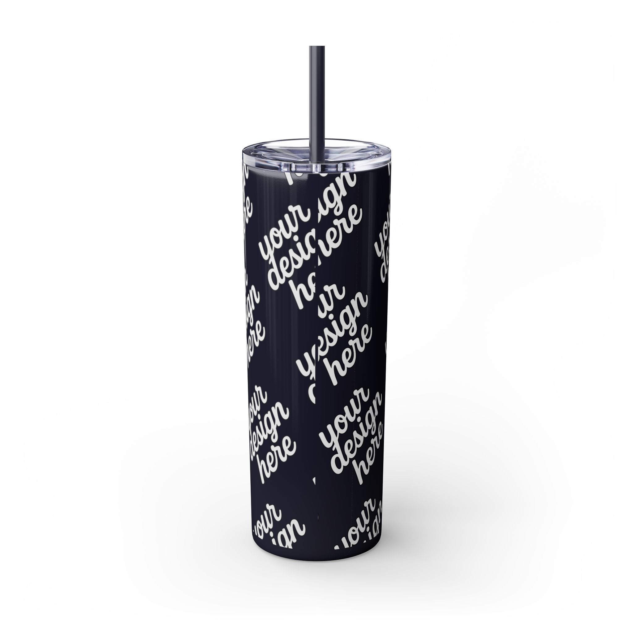 2932368095719482704_2048.webp Personalized Skinny Tumbler with Straw, Custom Drinkware for On-the-Go, Ideal for Gifts, Parties, and Everyday Use