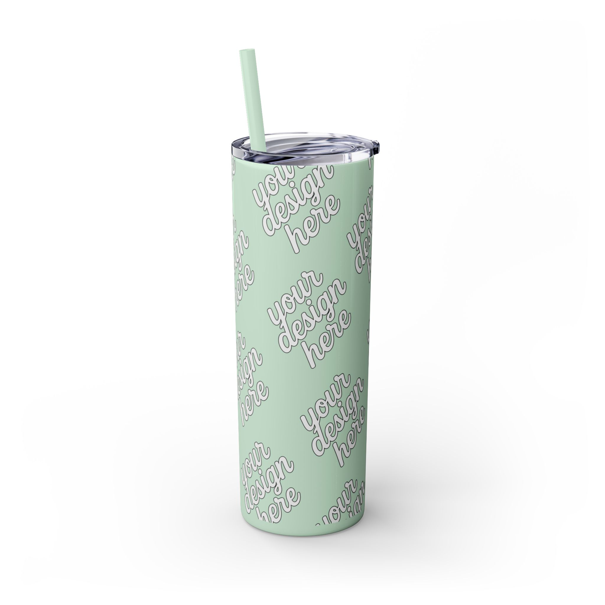 3033622280476086350_2048.webp Personalized Skinny Tumbler with Straw, Custom Drinkware for On-the-Go, Ideal for Gifts, Parties, and Everyday Use