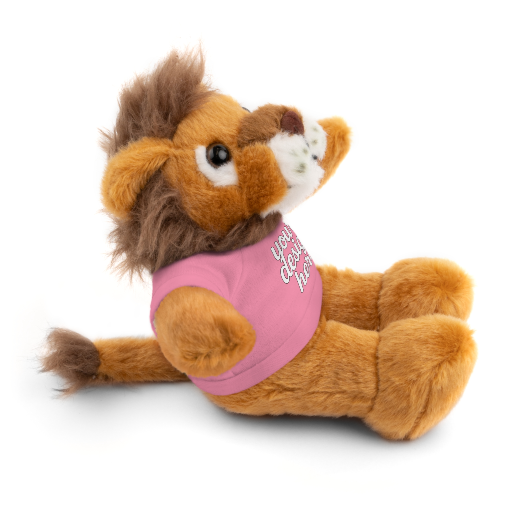 3814115105505702235_2048.webp Customizable Stuffed Animals - Personalized Teddy Bear with Tee, Gift for Kids, Birthday, Special Occasions, Cuddly Companion
